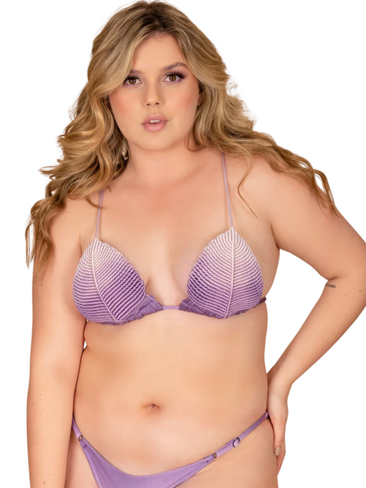 SHELLS TOP PURPLE